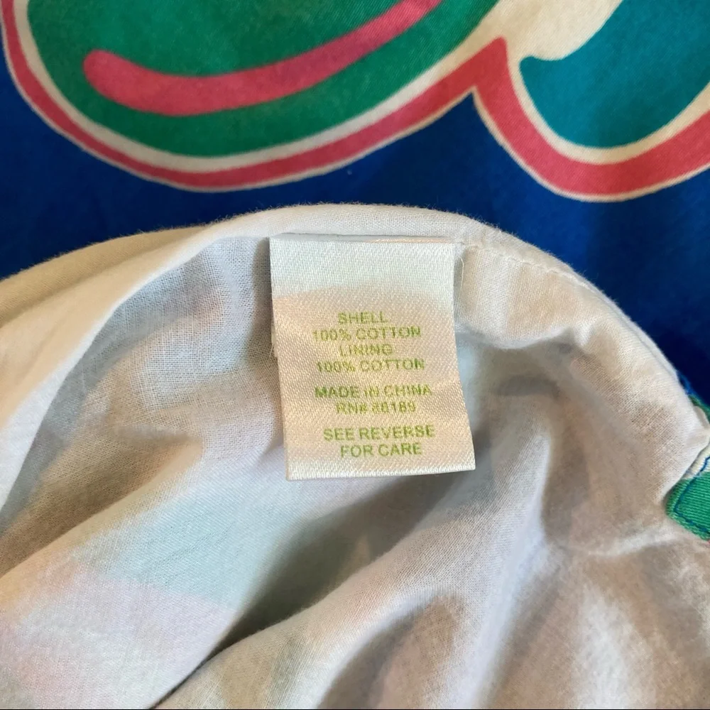 &Lilly Pulitzer Stephanie Shift Style#86273 Novelty Big Bang print Brewster Blue - Picture 15 of 16